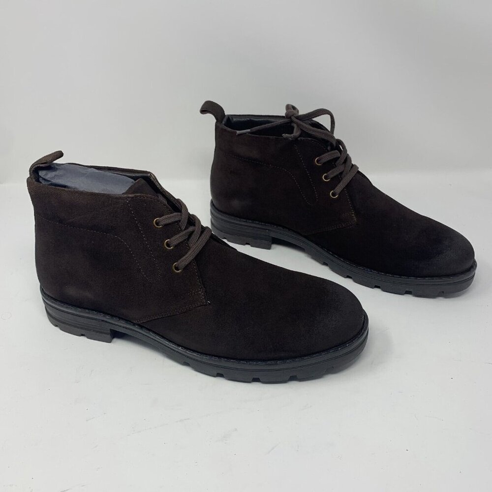 Vintage Foundry Co. Turner VF1443 Chukka Boots Mens 10 Brown Suede Lace Up S0679